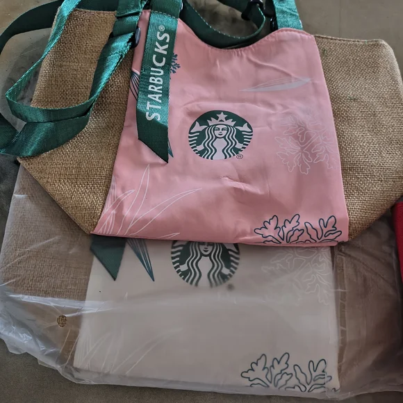 Starbucks Red Tote Bag - Picture 4 of 5